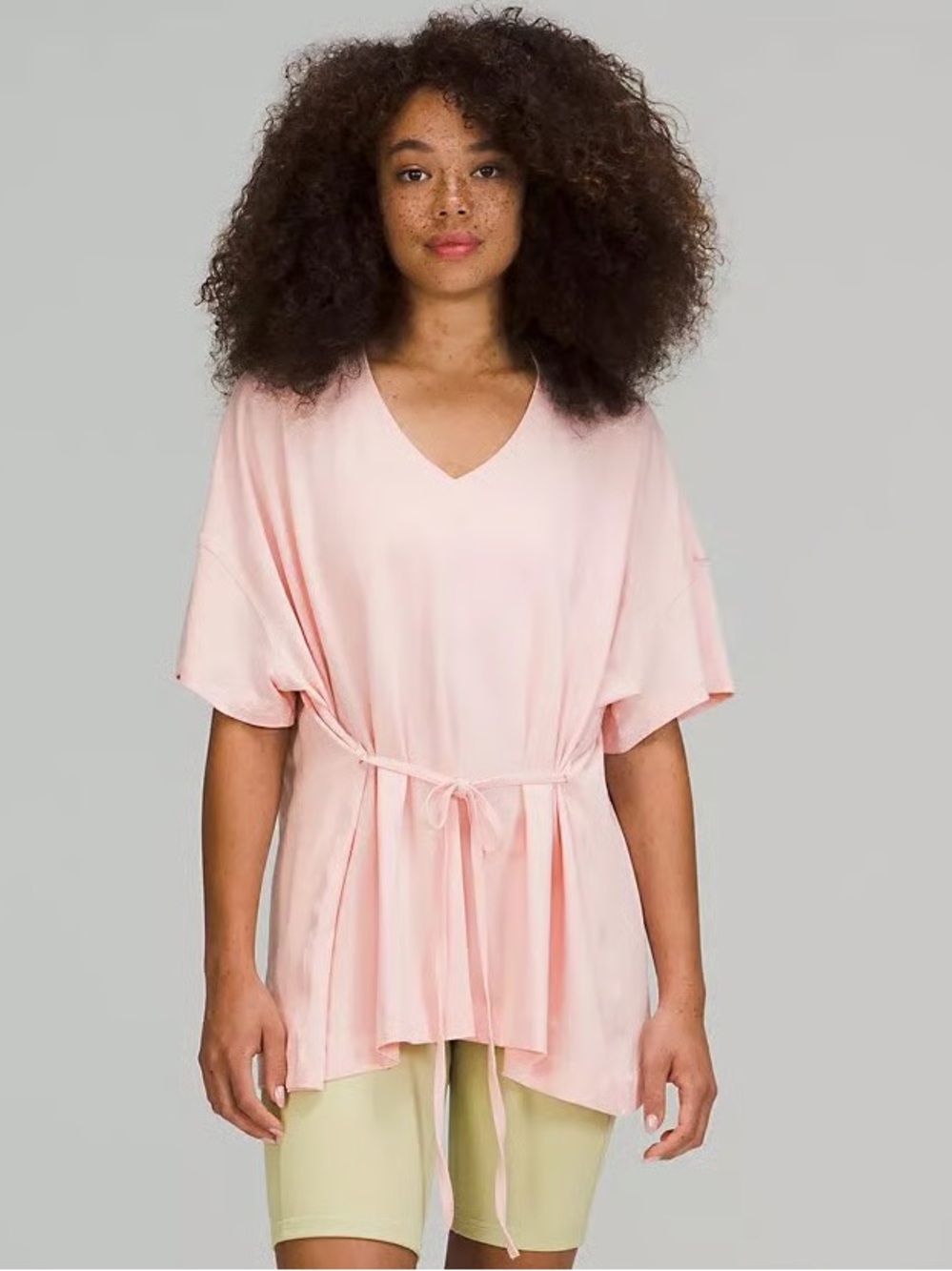 NWT Lululemon Side Tie V-Neck Tee